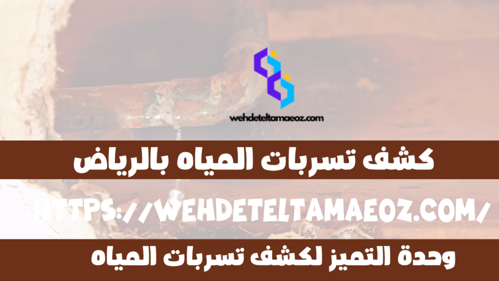 وحدة التميز لكشف تسربات المياه في الرياض